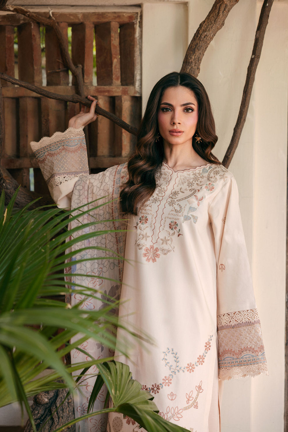 Florent | Festive Luxury Lawn 26 | FZF - 5A by Florent - Designer Dress  - Type : Ladies Clothes - Available at Libayah - 100% Original 