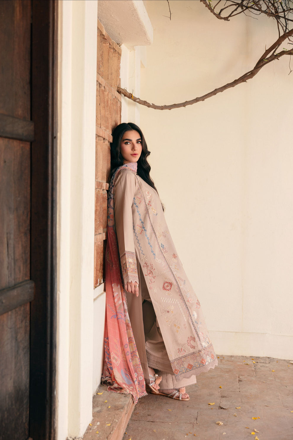 Florent | Festive Luxury Lawn 26 | FZF - 4B by Florent - Designer Dress  - Type : Ladies Clothes - Available at Libayah - 100% Original 