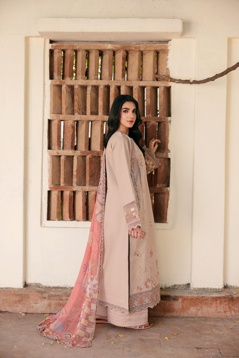 Florent | Festive Luxury Lawn 26 | FZF - 4B by Florent - Designer Dress  - Type : Ladies Clothes - Available at Libayah - 100% Original 