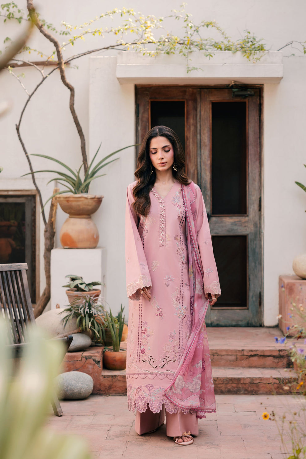 Florent | Festive Luxury Lawn 26 | FZF - 6A by Florent - Designer Dress  - Type : Ladies Clothes - Available at Libayah - 100% Original 