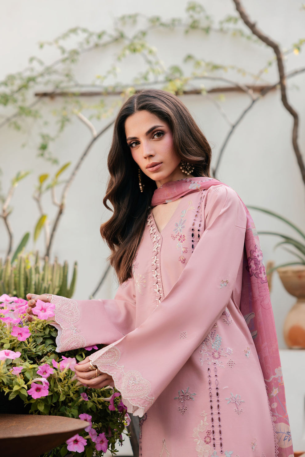 Florent | Festive Luxury Lawn 26 | FZF - 6A by Florent - Designer Dress  - Type : Ladies Clothes - Available at Libayah - 100% Original 