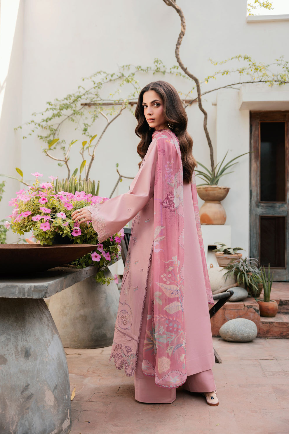 Florent | Festive Luxury Lawn 26 | FZF - 6A by Florent - Designer Dress  - Type : Ladies Clothes - Available at Libayah - 100% Original 