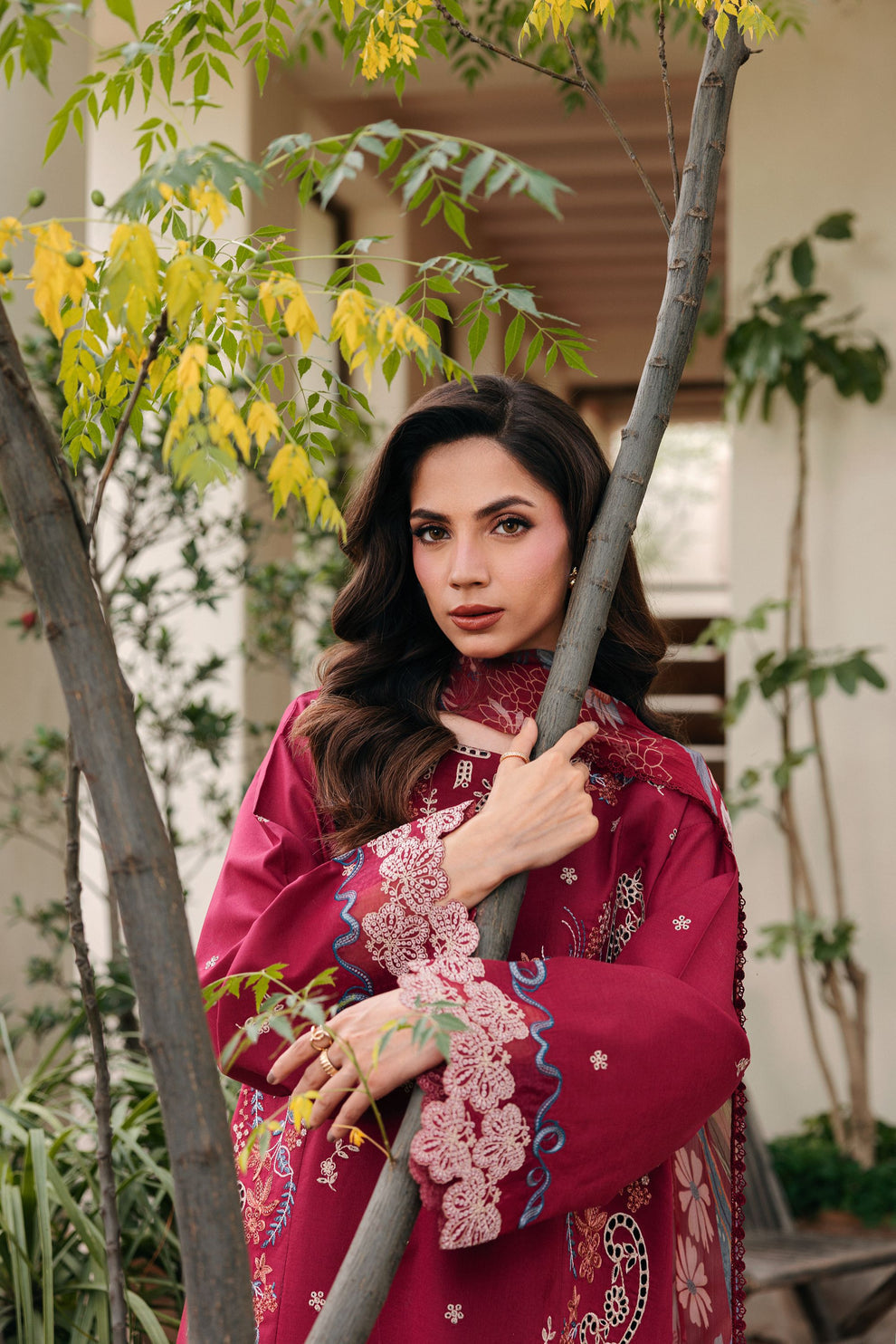Florent | Festive Luxury Lawn 26 | FZF - 7A by Florent - Designer Dress  - Type : Ladies Clothes - Available at Libayah - 100% Original 