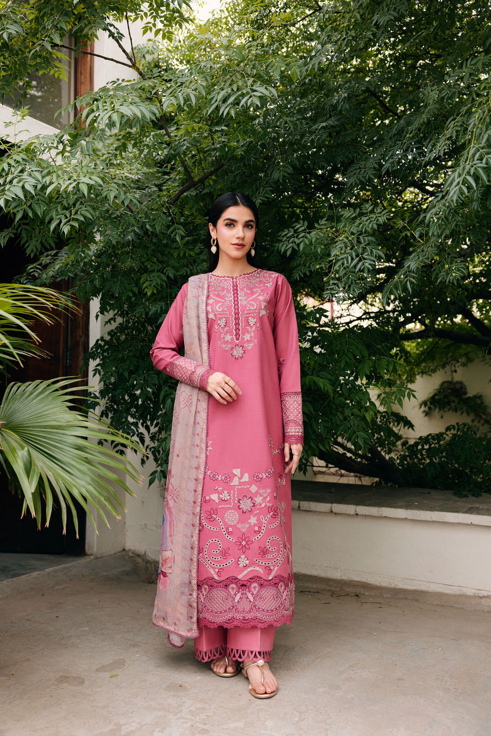 Florent | Festive Luxury Lawn 26 | FZF - 5B by Florent - Designer Dress  - Type : Ladies Clothes - Available at Libayah - 100% Original 
