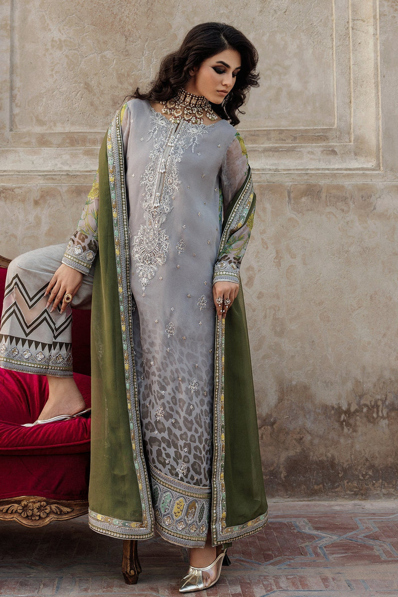 Charizma | Vasal Chiffon | VSL6-12 by Charizma - Designer Dress  - Type : Ladies Clothes - Available at Libayah - 100% Original 