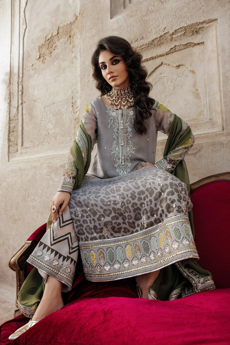 Charizma | Vasal Chiffon | VSL6-12 by Charizma - Designer Dress  - Type : Ladies Clothes - Available at Libayah - 100% Original 