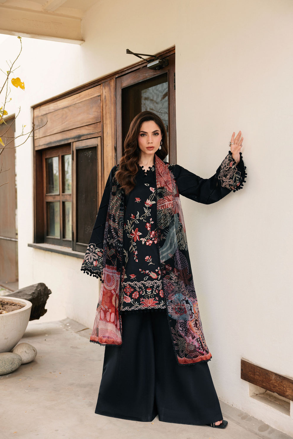 Florent | Festive Luxury Lawn 26 | FZF - 1B by Florent - Designer Dress  - Type : Ladies Clothes - Available at Libayah - 100% Original 