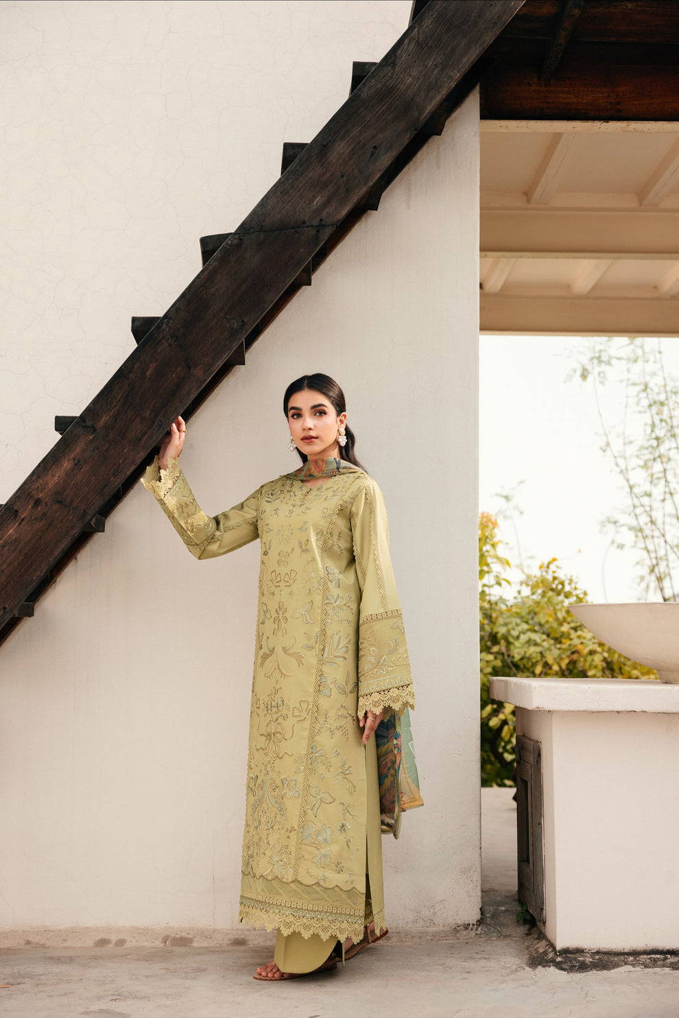 Florent | Festive Luxury Lawn 26 | FZF - 8A by Florent - Designer Dress  - Type : Ladies Clothes - Available at Libayah - 100% Original 