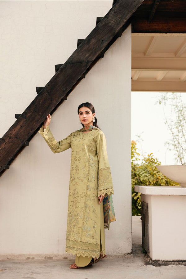 Florent | Festive Luxury Lawn 26 | FZF - 8A by Florent - Designer Dress  - Type : Ladies Clothes - Available at Libayah - 100% Original 