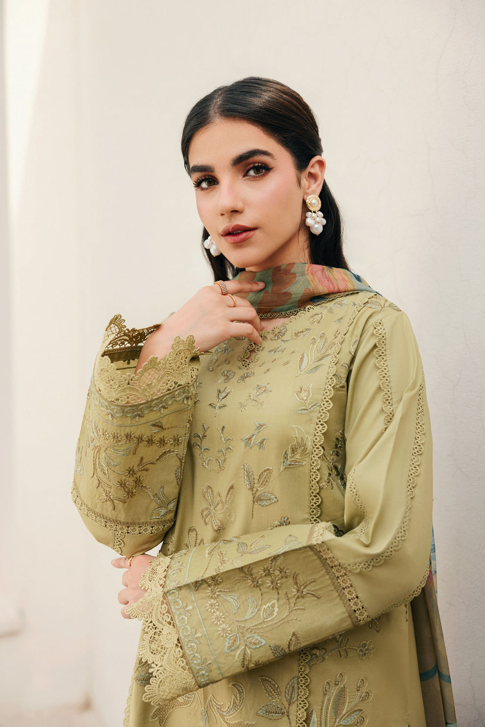 Florent | Festive Luxury Lawn 26 | FZF - 8A by Florent - Designer Dress  - Type : Ladies Clothes - Available at Libayah - 100% Original 