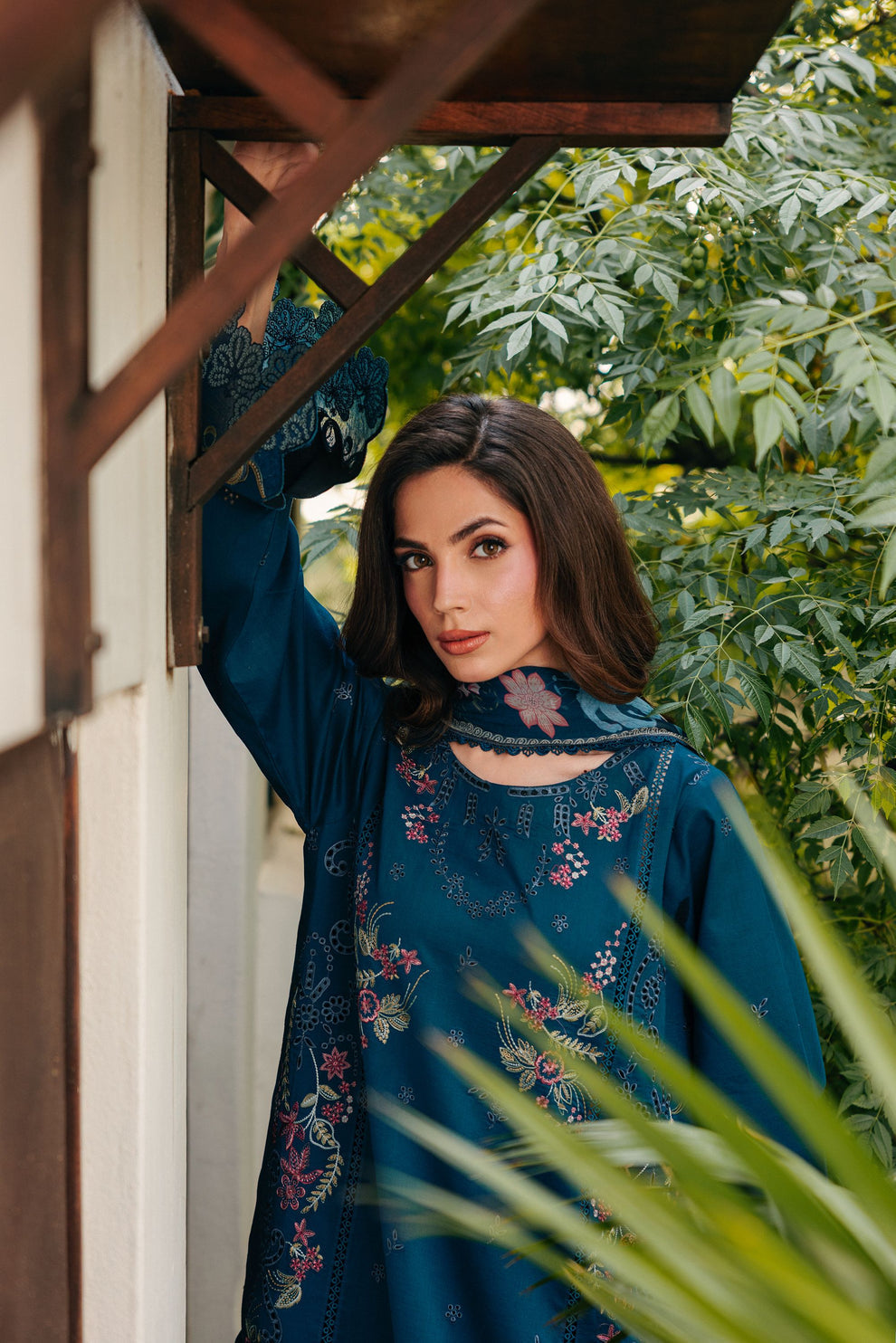 Florent | Festive Luxury Lawn 26 | FZF - 7B by Florent - Designer Dress  - Type : Ladies Clothes - Available at Libayah - 100% Original 