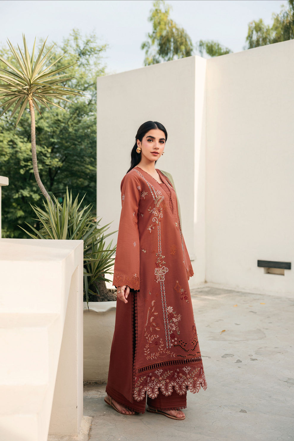 Florent | Festive Luxury Lawn 26 | FZF - 6B by Florent - Designer Dress  - Type : Ladies Clothes - Available at Libayah - 100% Original 