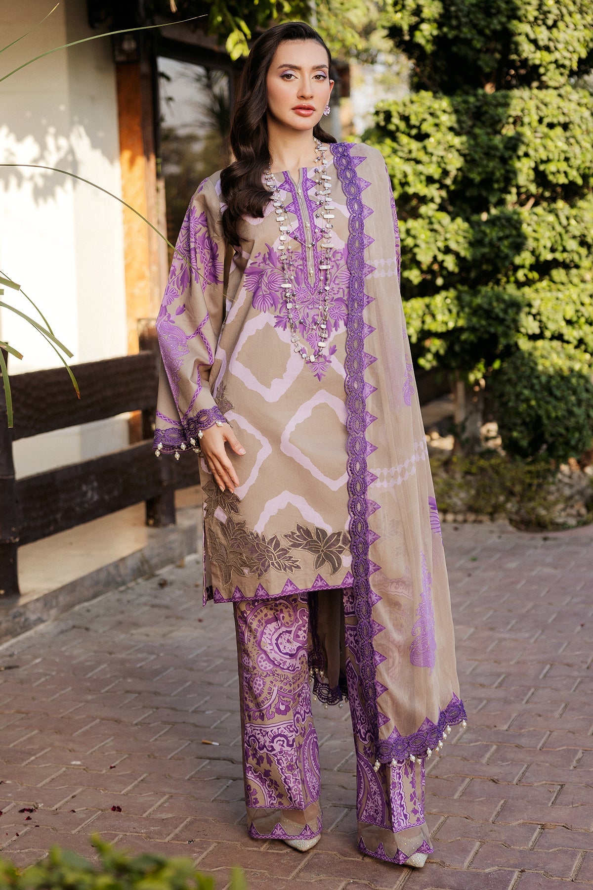 Charizma | Print Melody | SH5-11P by Charizma - Designer Dress - Type: Ladies Clothes - Available at Libayah - 100% Original
