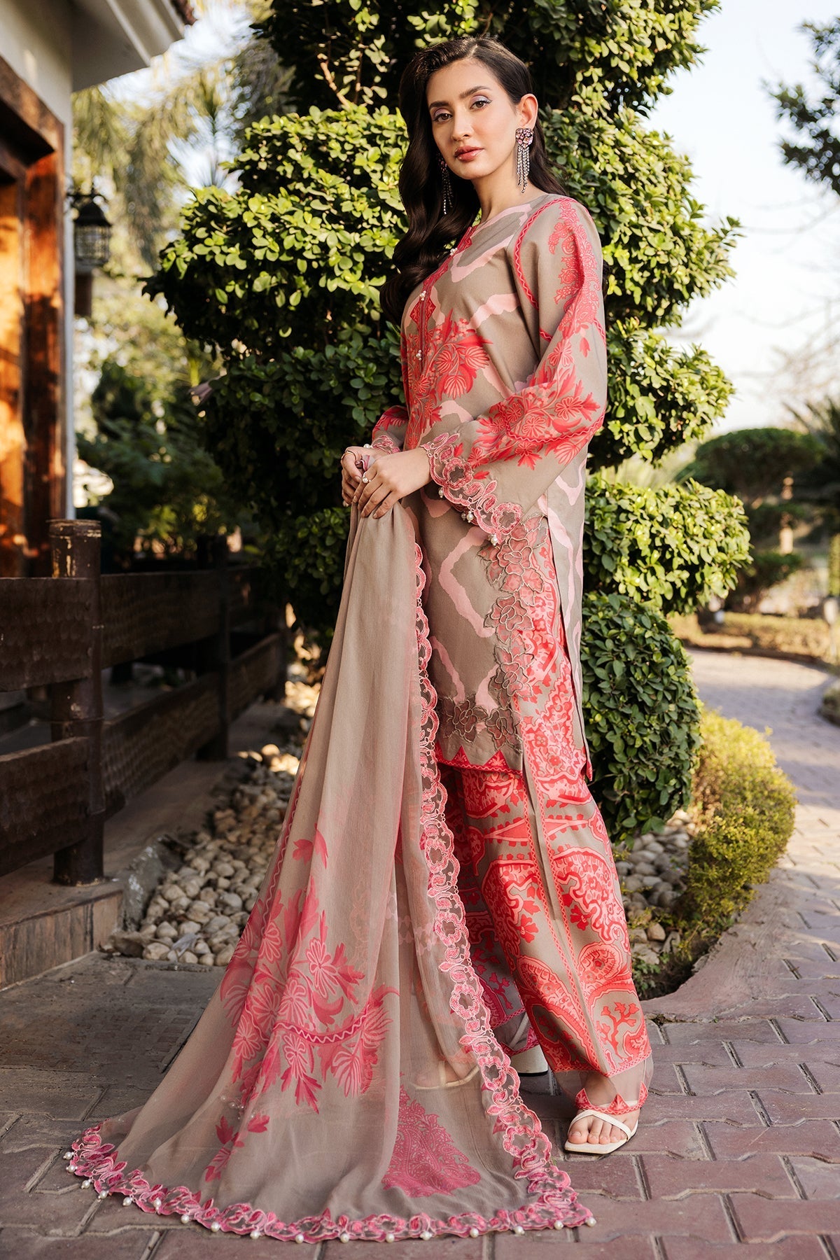Charizma | Print Melody | SH5-13P by Charizma - Designer Dress - Type: Ladies Clothes - Available at Libayah - 100% Original
