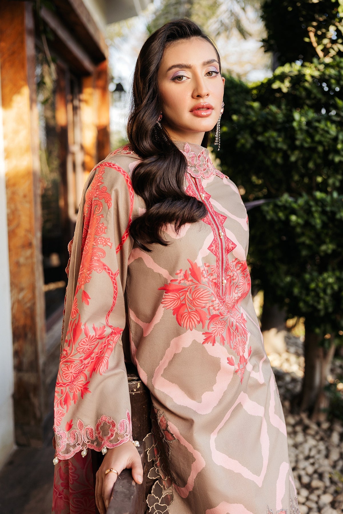 Charizma | Print Melody | SH5-13P by Charizma - Designer Dress - Type: Ladies Clothes - Available at Libayah - 100% Original