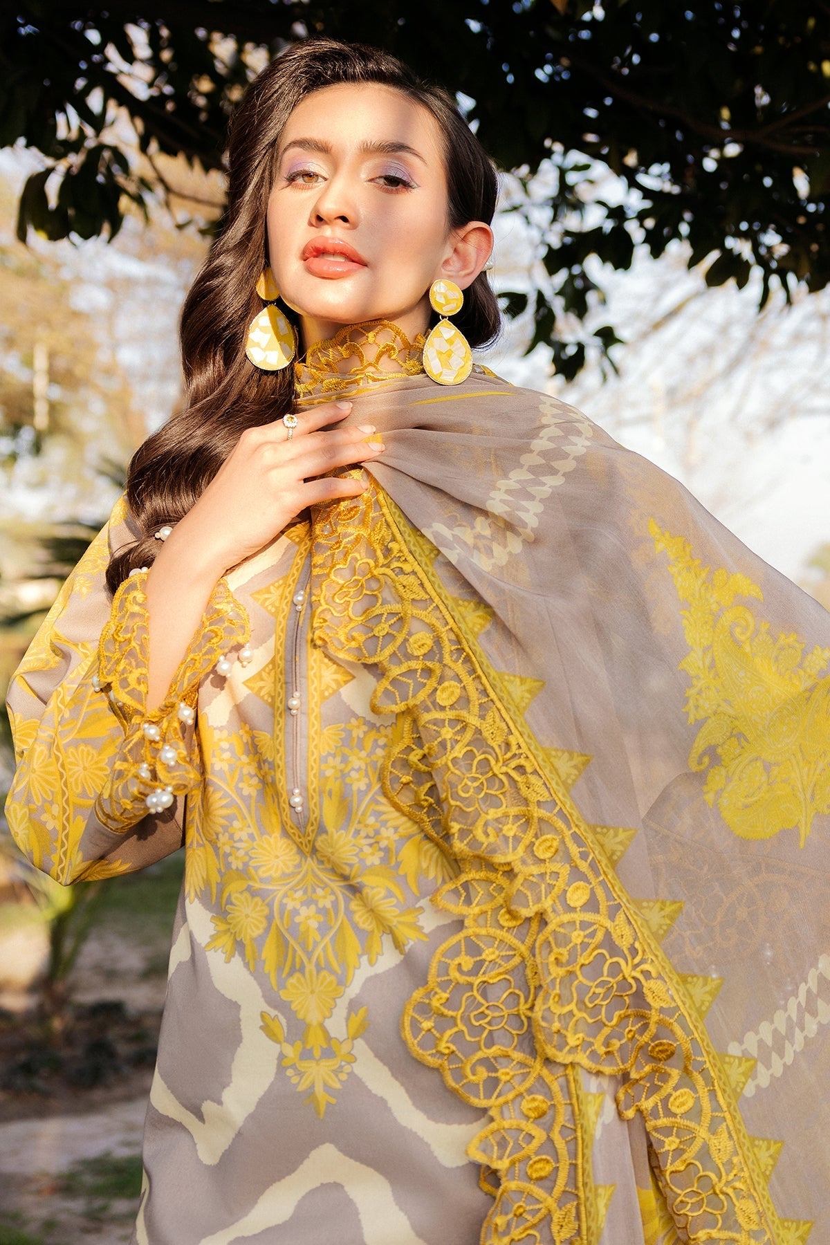 Charizma | Print Melody | SH5-10P by Charizma - Designer Dress - Type: Ladies Clothes - Available at Libayah - 100% Original
