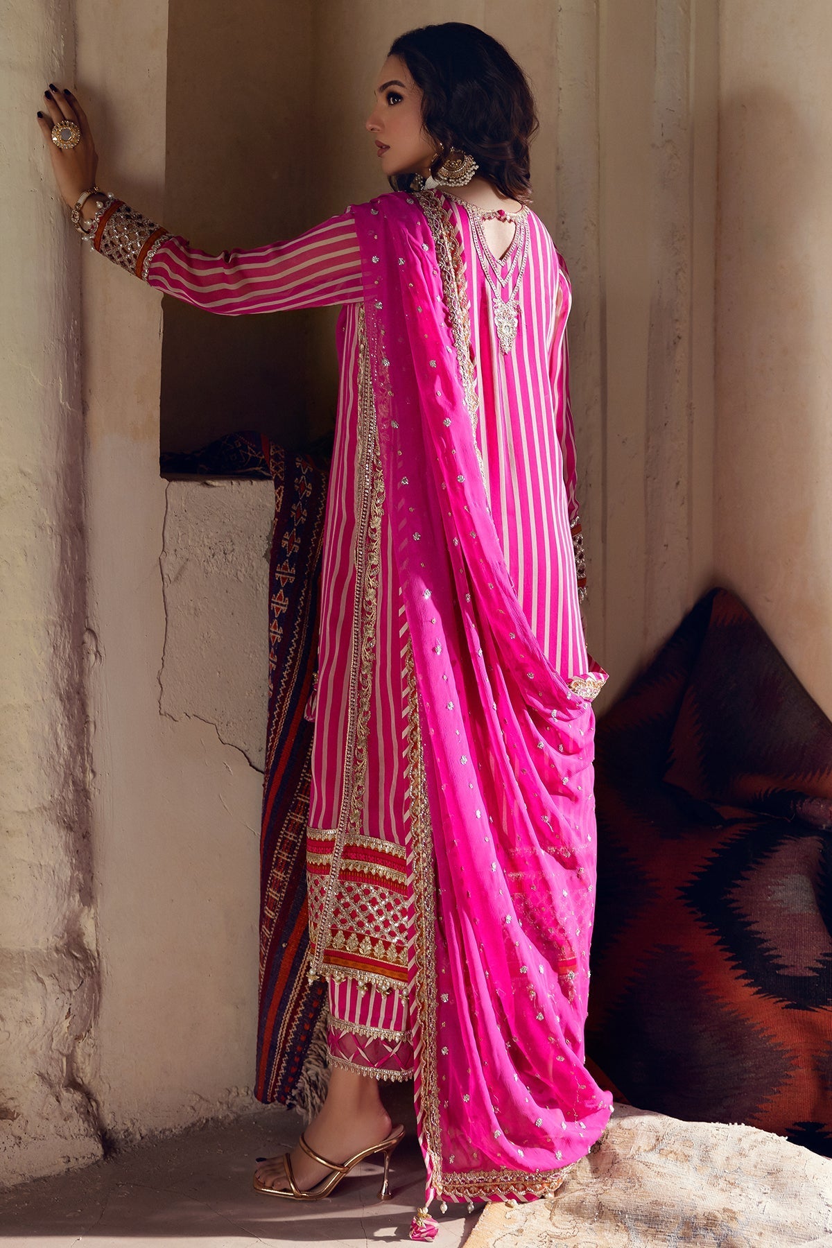 Charizma | Vasal Chiffon | VSL5-22 by Charizma - Designer Dress - Type: Ladies Clothes - Available at Libayah - 100% Original