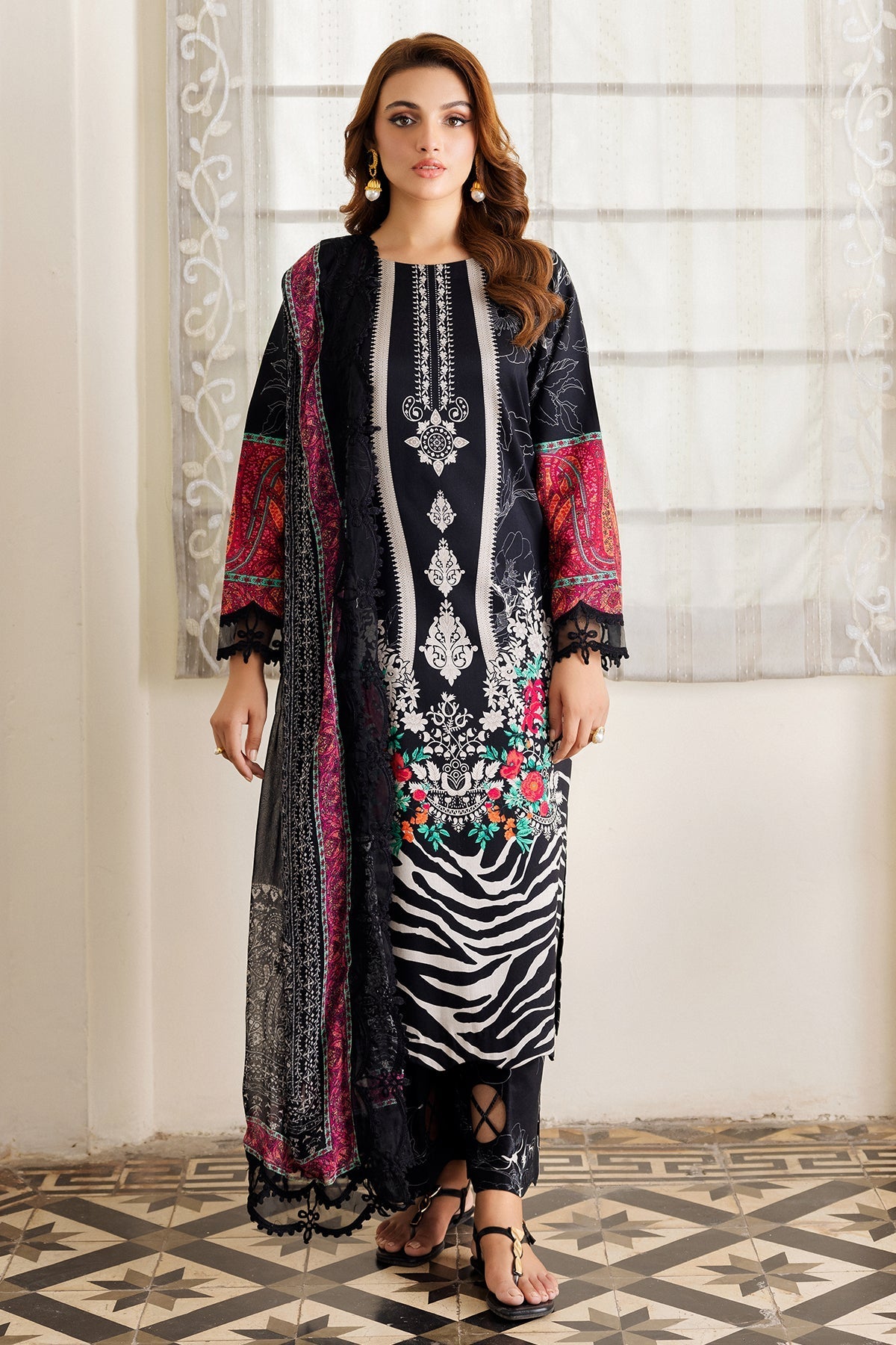 Charizma | Range Collection | CRN4-13 by Charizma - Designer Dress - Type: Ladies Clothes - Available at Libayah - 100% Original