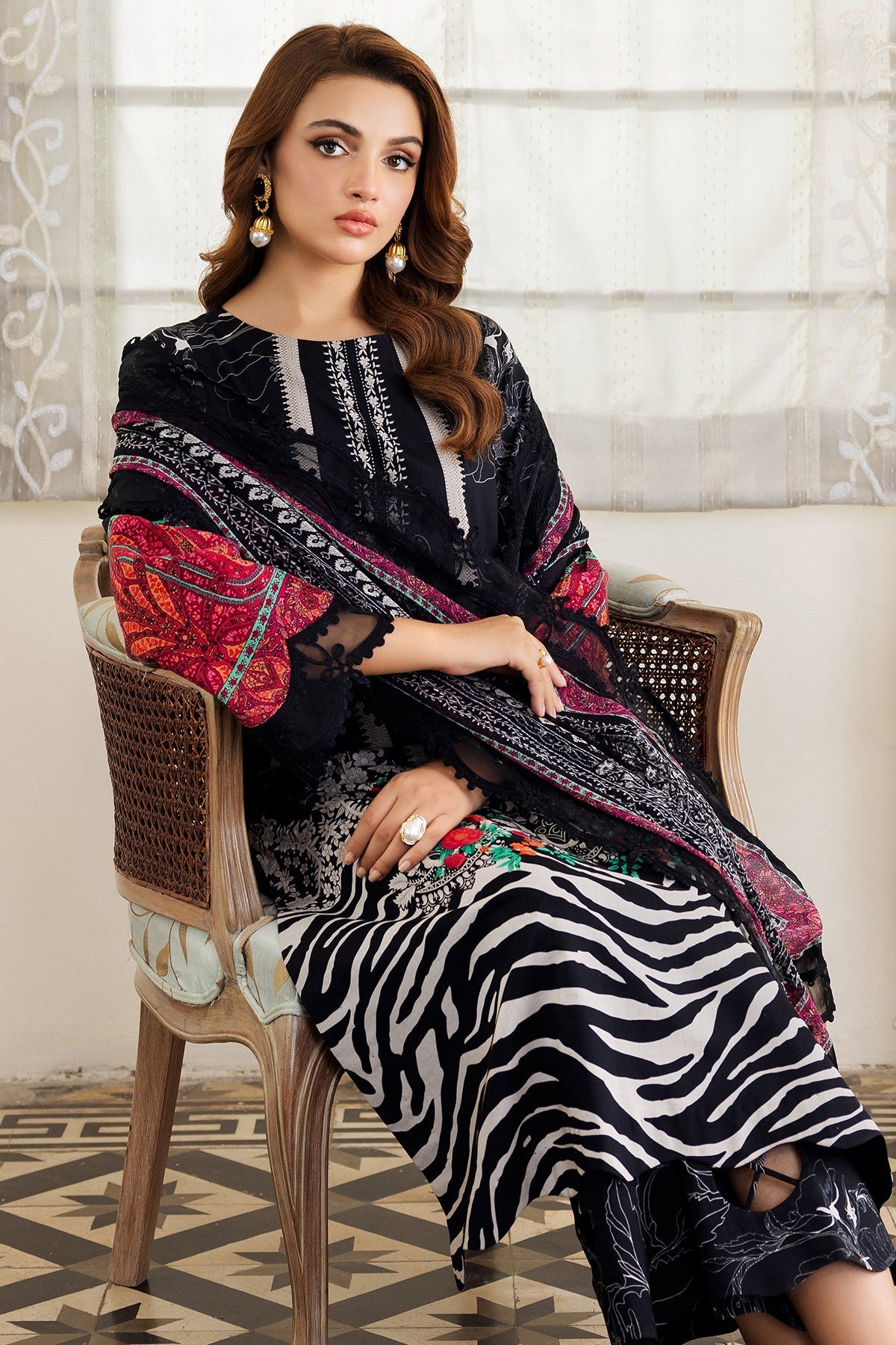 Charizma | Range Collection | CRN4-13 by Charizma - Designer Dress - Type: Ladies Clothes - Available at Libayah - 100% Original
