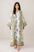 Saad Shaikh | Ease Fall Edit 26 | D-01 Kaftan by Saad Shaikh - Designer Dress  - Type : Ladies Clothes - Available at Libayah - 100% Original 