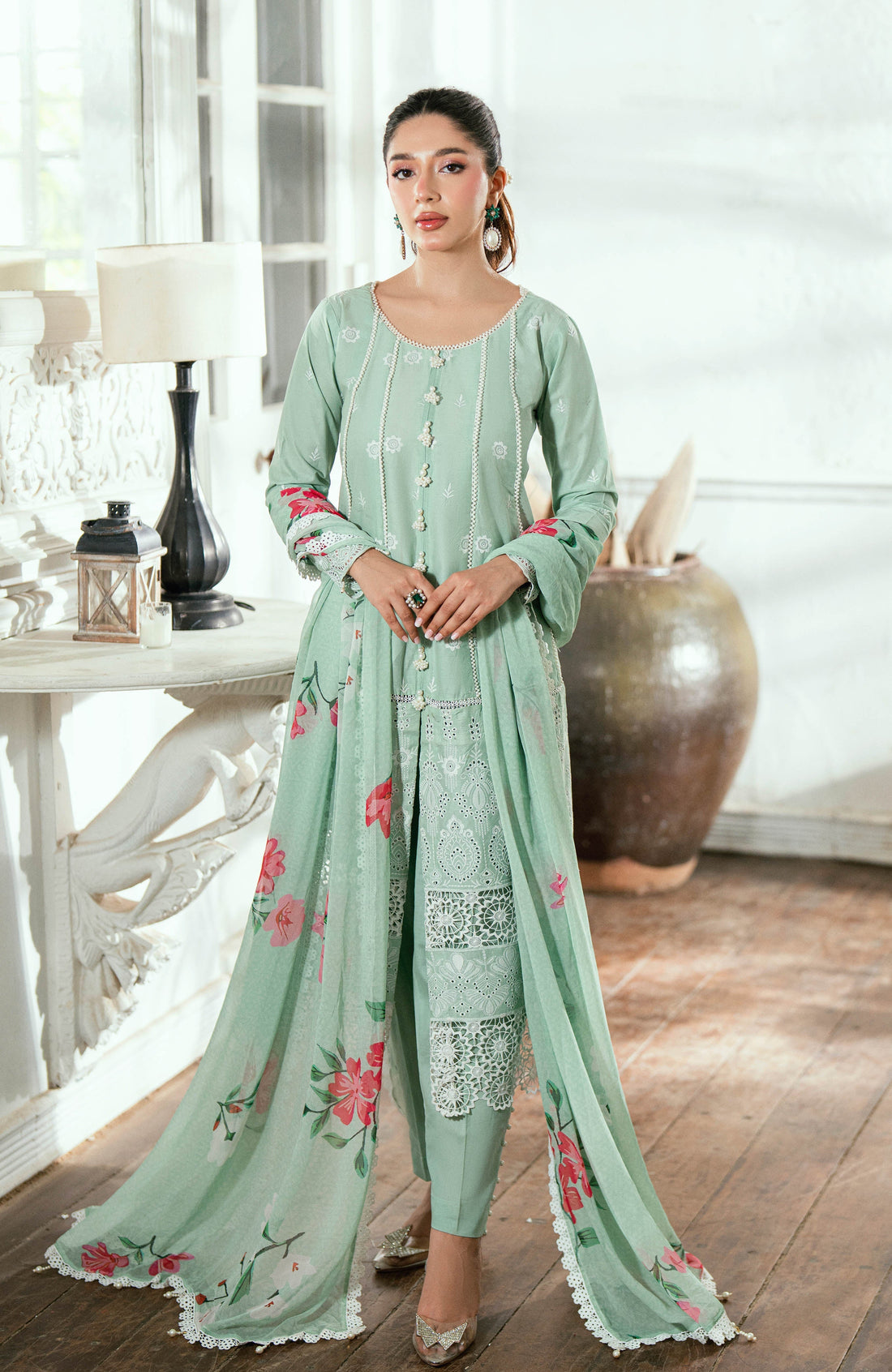 Al zohaib | Laserkari Premium Edition 25 | LKP-25-01 H by Al zohaib - Designer Dress  - Type : Ladies Clothes - Available at Libayah - 100% Original 