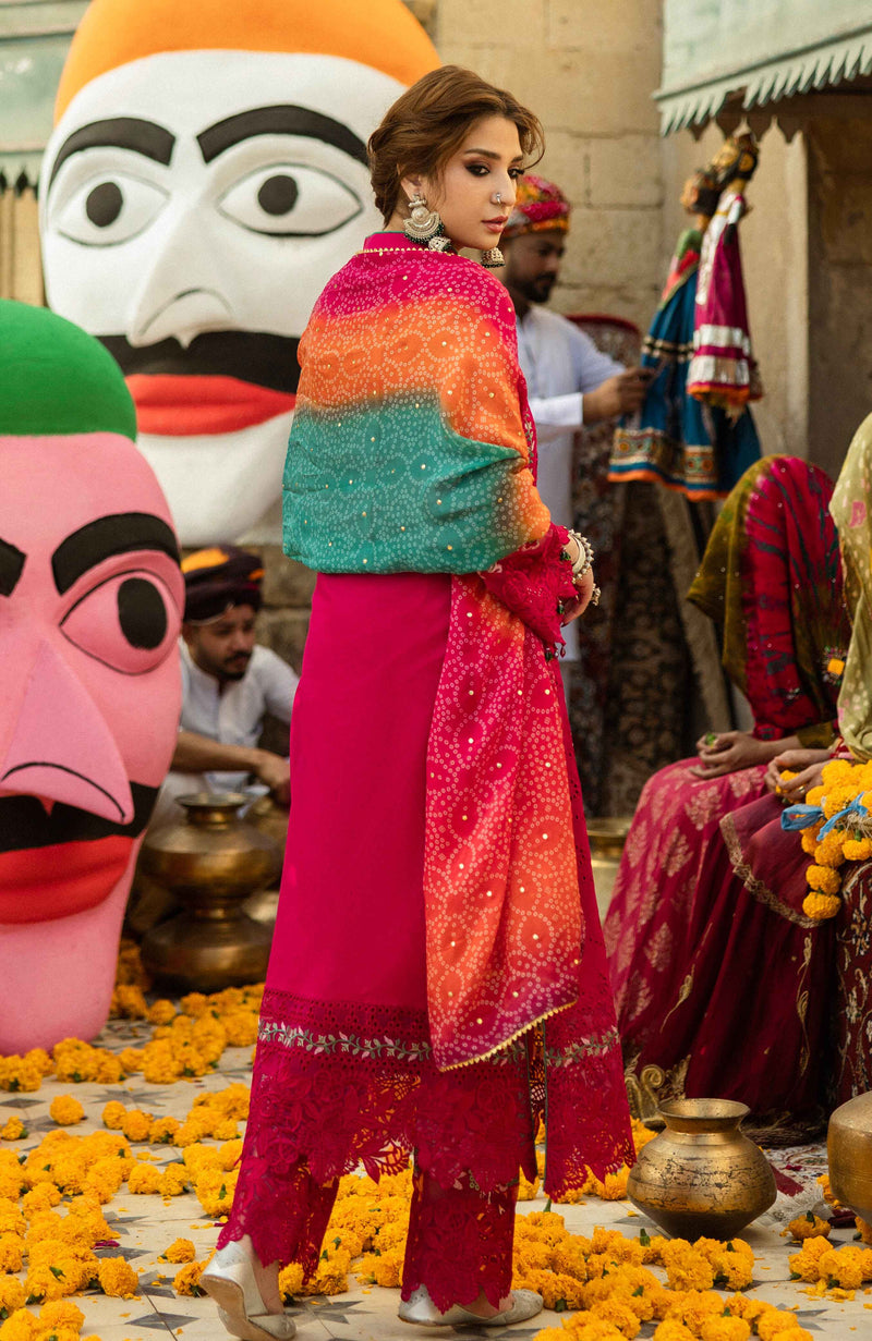 Al Zohaib | Bandhani The Tale of Jaipur 25 |BTJ-25-01 by Al Zohaib - Designer Dress - Type: Ladies Clothes - Available at Libayah - 100% Original