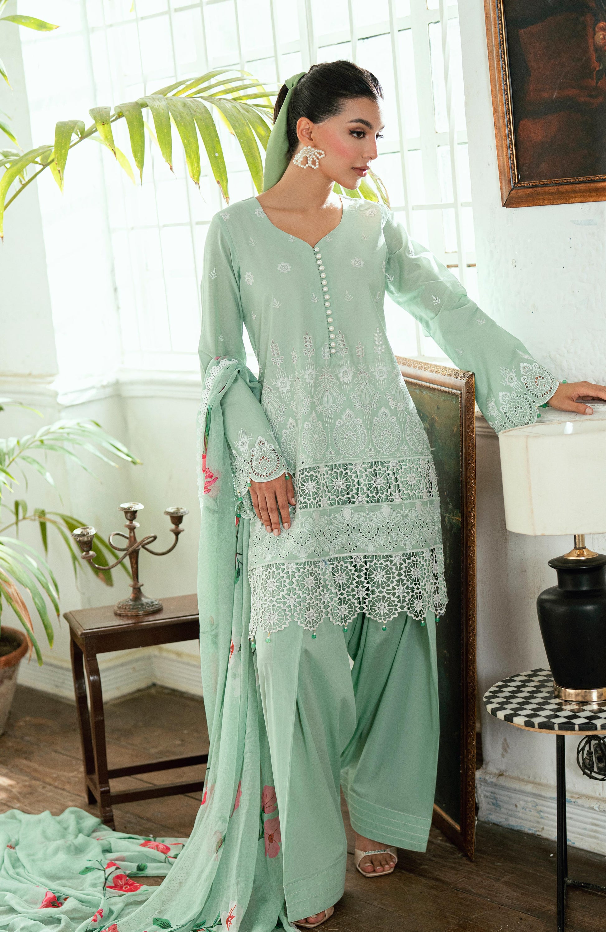 Al zohaib | Laserkari Premium Edition 25 | LKP-25-01 H by Al zohaib - Designer Dress  - Type : Ladies Clothes - Available at Libayah - 100% Original 