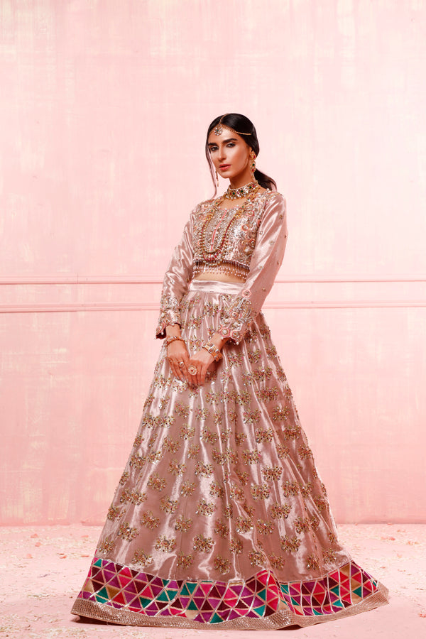 Wahajmkhan | Festive Fiesta Formals | MINK PINK by Wahaj M.Khan - Designer Dress - Type: Ladies Clothes - Available at Libayah - 100% Original