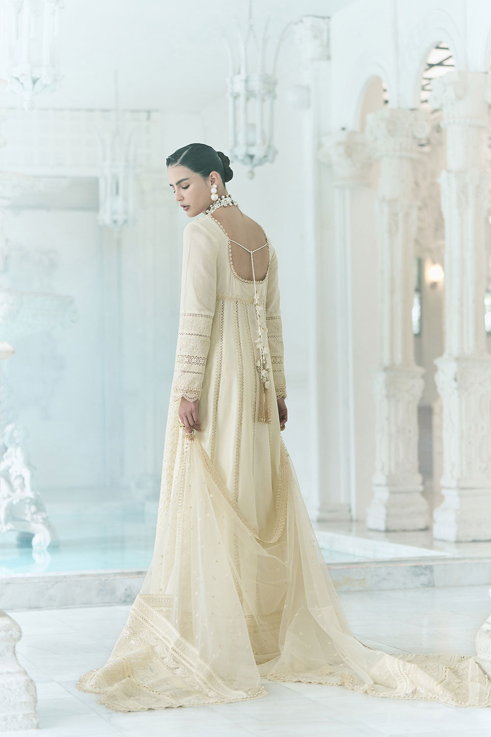 Sobia Nazir | Luxury Lawn Eid 26 | 1A by Sobia Nazir - Designer Dress - Type : Luxury Dress - Available at Libayah - 100% Original