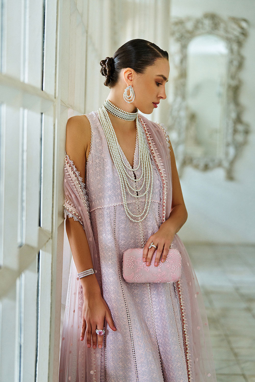 Sobia Nazir | Luxury Lawn Eid 26 | 1B by Sobia Nazir - Designer Dress - Type : Luxury Dress - Available at Libayah - 100% Original