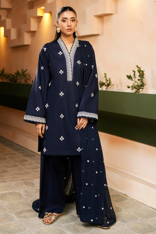 Marjjan | Leya Collection | MBL-97 (NAVY BLUE) - by Libayah - Registered Vendor of : Marjjan - 100% Original Designer Dress