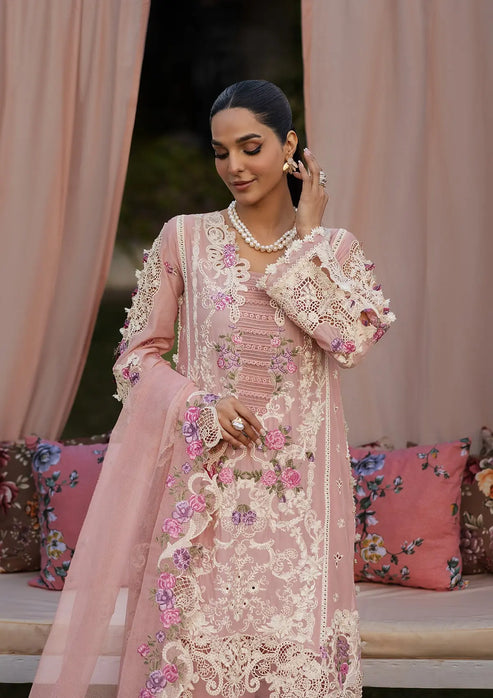 Kahf Premium | Luxury Lawn 25 | KLR-09 Bellerose by Kahf Premium - Designer Dress - Type: Ladies Clothes - Available at Libayah - 100% Original