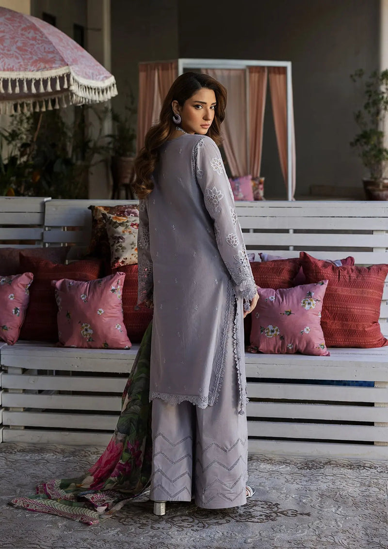 Kahf Premium | Luxury Lawn 25 | KLR-04 Lilia by Kahf Premium - Designer Dress - Type: Ladies Clothes - Available at Libayah - 100% Original