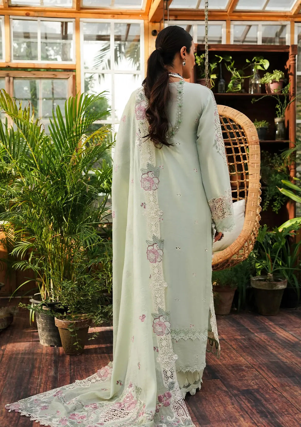 Kahf Premium | Luxury Lawn 24 | KLE-01A Margarita by Kahf Premium - Designer Dress - Type: Ladies Clothes - Available at Libayah - 100% Original