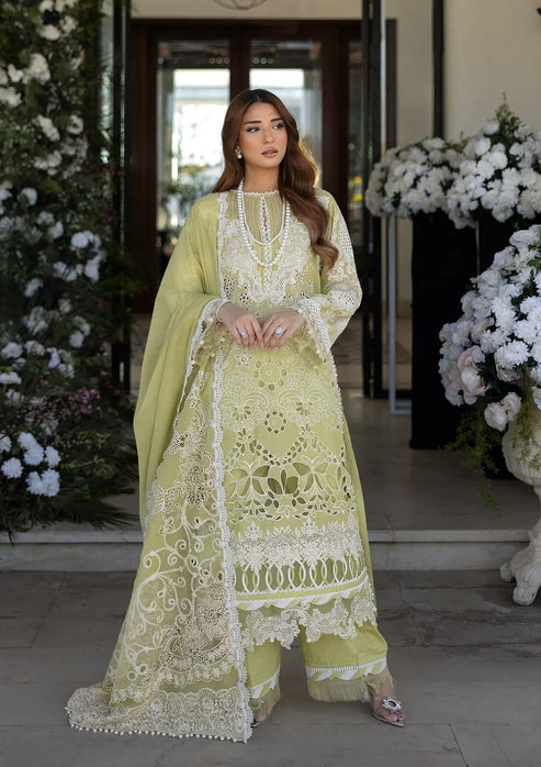 Kahf Premium | Luxury Lawn 25 | KLR-08 Amelia by Kahf Premium - Designer Dress - Type: Ladies Clothes - Available at Libayah - 100% Original