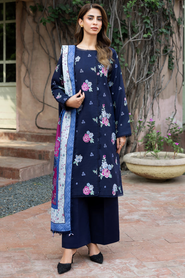 Farasha | Eminence Khaddar 25 | Rowen by Farasha - Designer Dress - Type : Ladies Clothes - Available at Libayah - 100% Original 