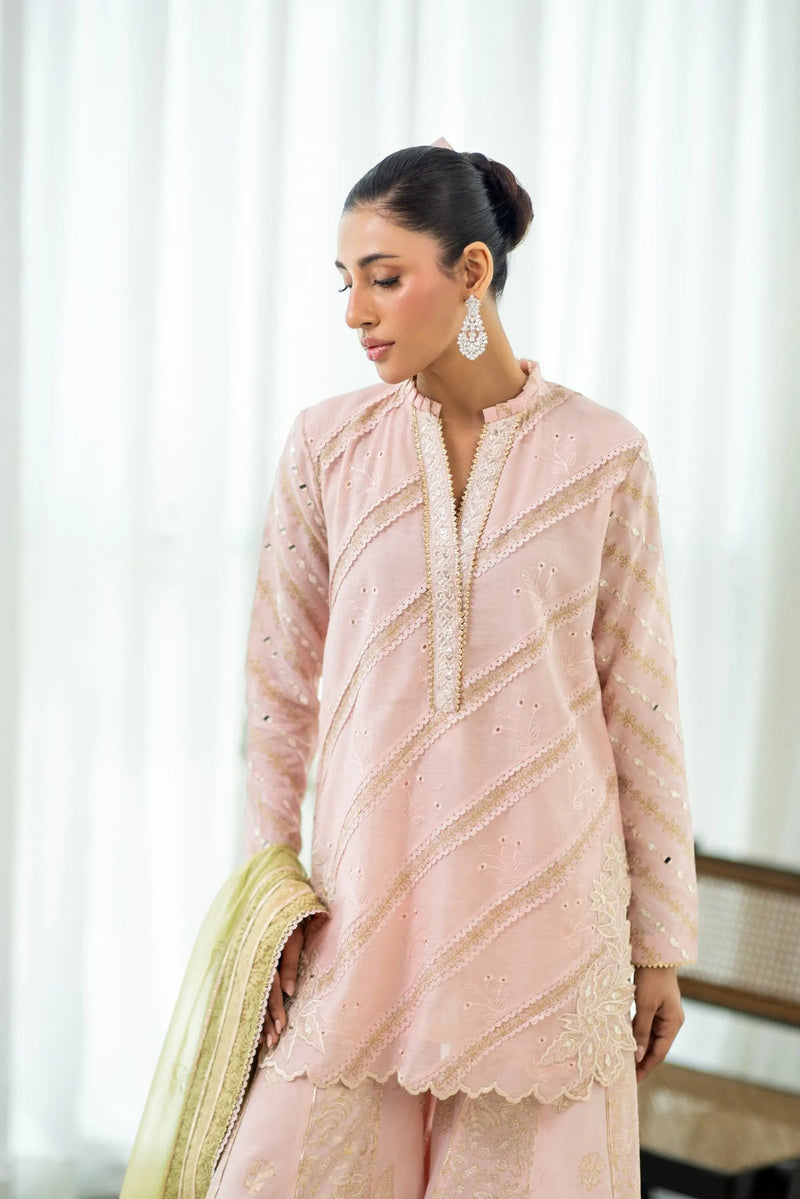 Afrozeh | Basic Pret 26 RTW | NACRE by Afrozeh - Designer Dress  - Type : Ladies Clothes - Available at Libayah - 100% Original 