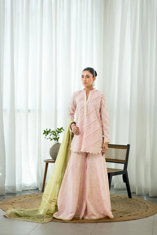 Afrozeh | Basic Pret 26 RTW | NACRE by Afrozeh - Designer Dress  - Type : Ladies Clothes - Available at Libayah - 100% Original 