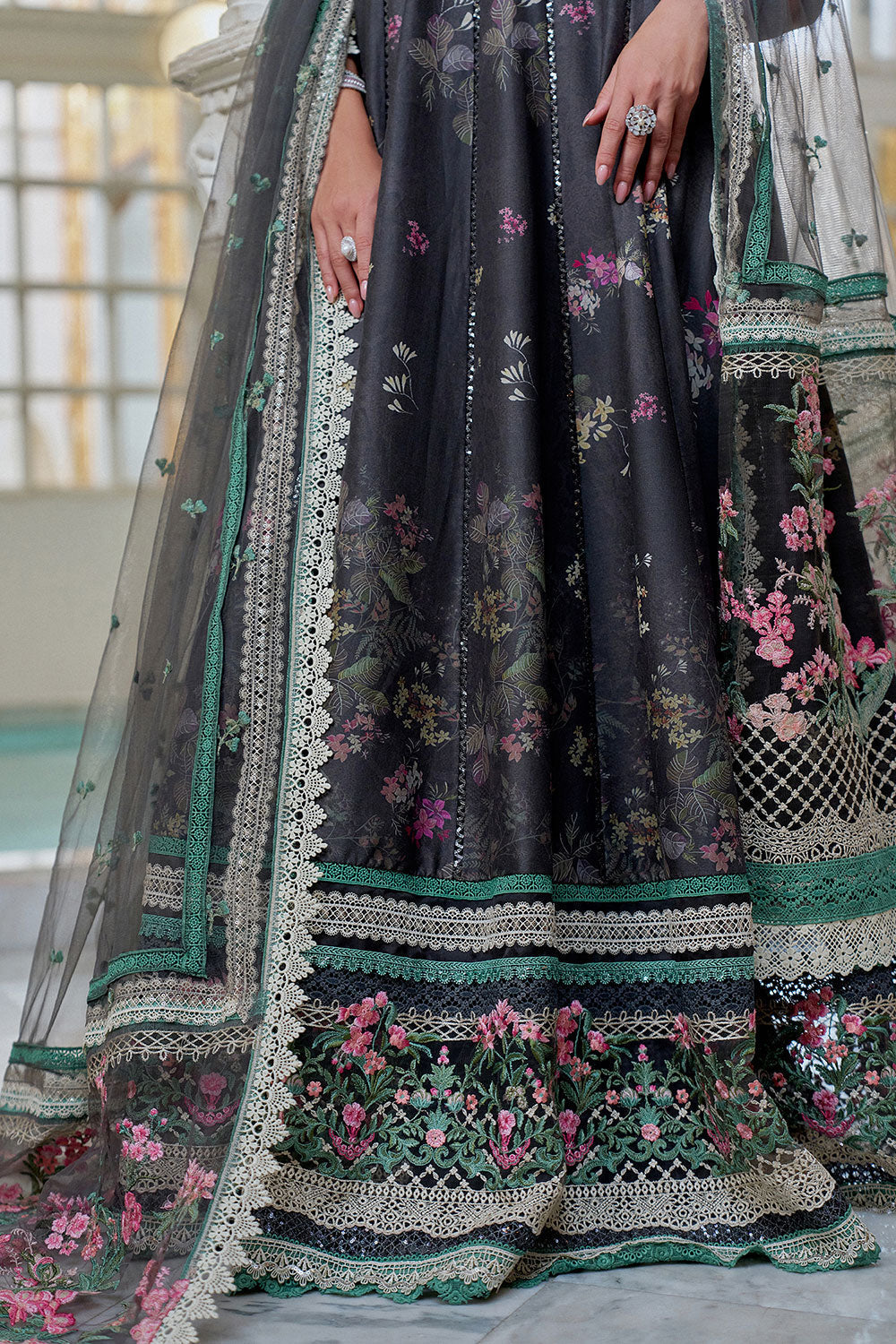 Sobia Nazir | Luxury Lawn Eid 26 | 10A by Sobia Nazir - Designer Dress - Type : Luxury Dress - Available at Libayah - 100% Original