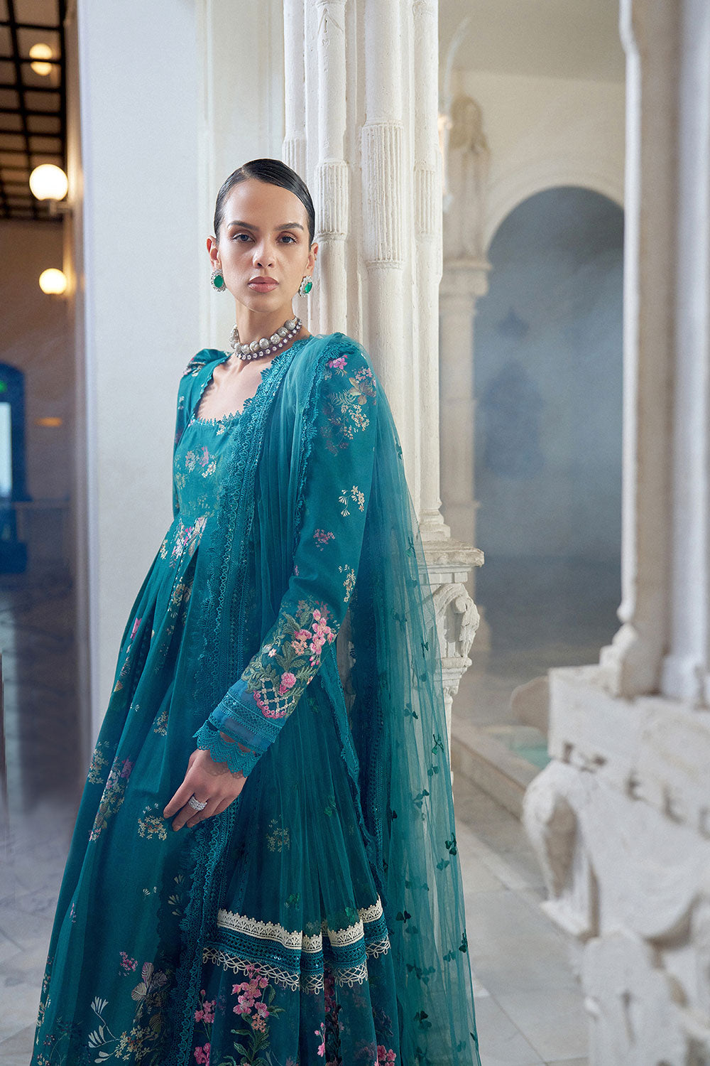 Sobia Nazir | Luxury Lawn Eid 26 | 10B by Sobia Nazir - Designer Dress - Type : Luxury Dress - Available at Libayah - 100% Original