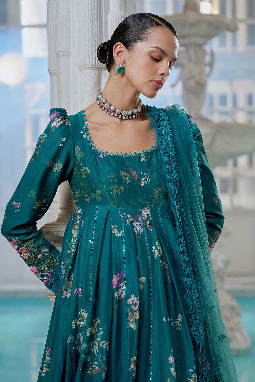 Sobia Nazir | Luxury Lawn Eid 26 | 10B by Sobia Nazir - Designer Dress - Type : Luxury Dress - Available at Libayah - 100% Original