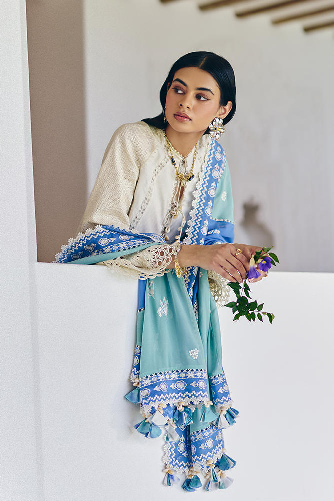 Suffuse | Casual Pret 25 | DANAE by Suffuse - Designer Dress - Type: Ladies Clothes - Available at Libayah - 100% Original