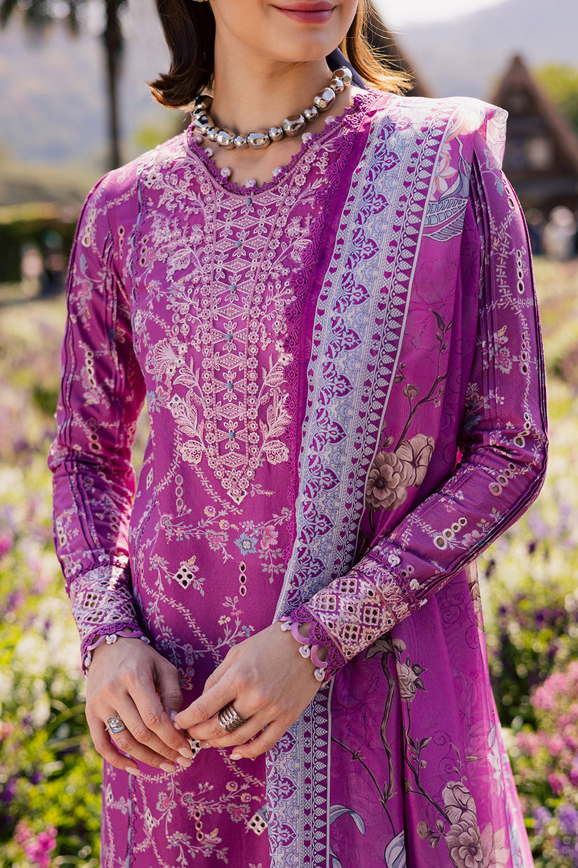 Aabyaan | Shezlin Chikankari Eid Edit 26 | ZARQAA (AV-11) by Aabyaan - Designer Dress  - Type : Ladies Clothes - Available at Libayah - 100% Original 