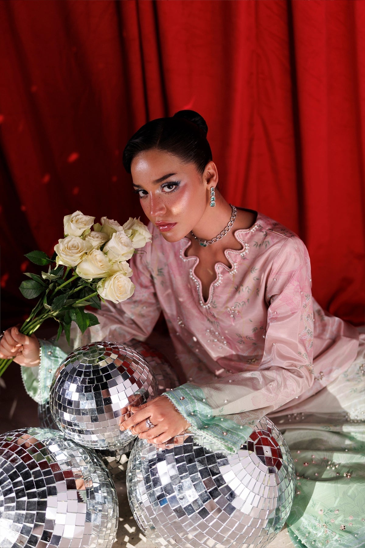 Rangrasiya | Luxe Silk 26 | Zelie by Rangrasiya - Designer Dress  - Type : Ladies Clothes - Available at Libayah - 100% Original 