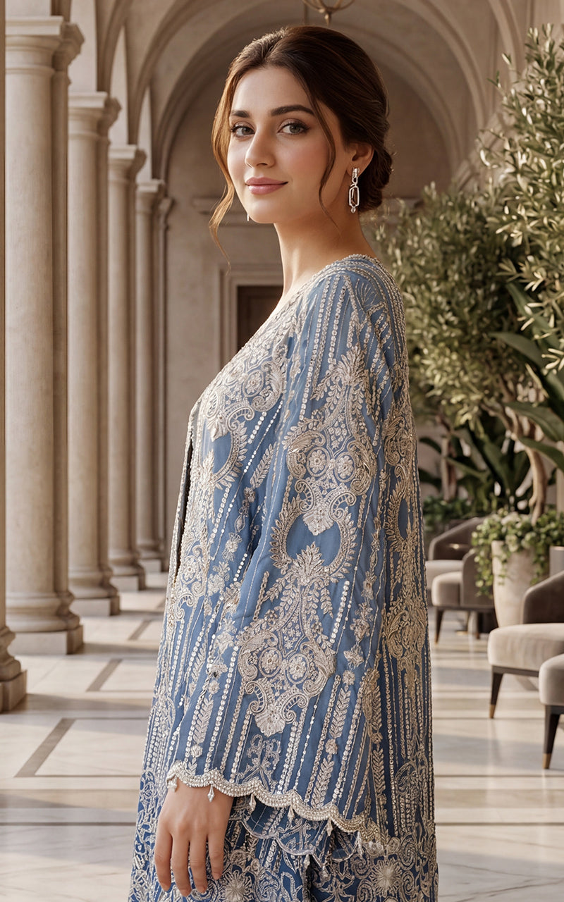 Threads and Motifs | Formal Outfits | 10610 by Threads and Motifs - Designer Dress  - Type : Ladies Clothes - Available at Libayah - 100% Original 