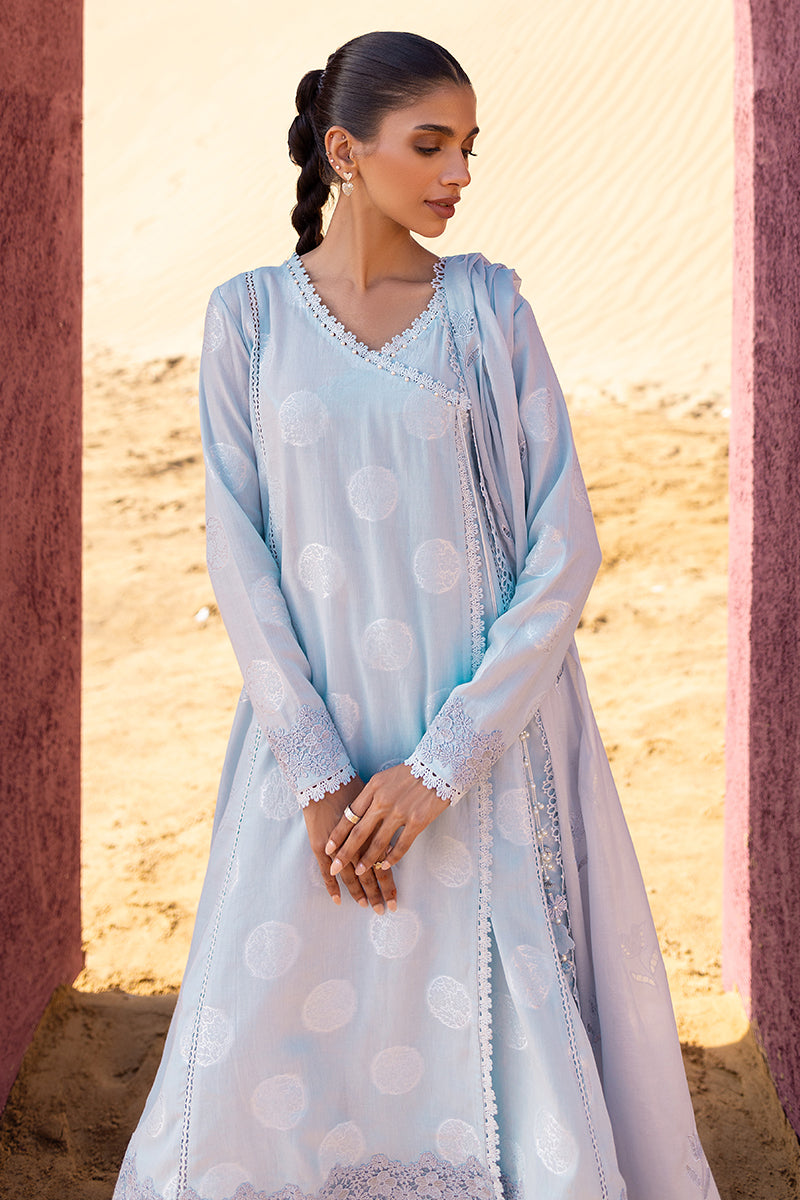 Cross Stitch | Eid Lawn 24 | CRYSTAL GLARE by Cross Stitch - Designer Dress - Type: Ladies Clothes - Available at Libayah - 100% Original