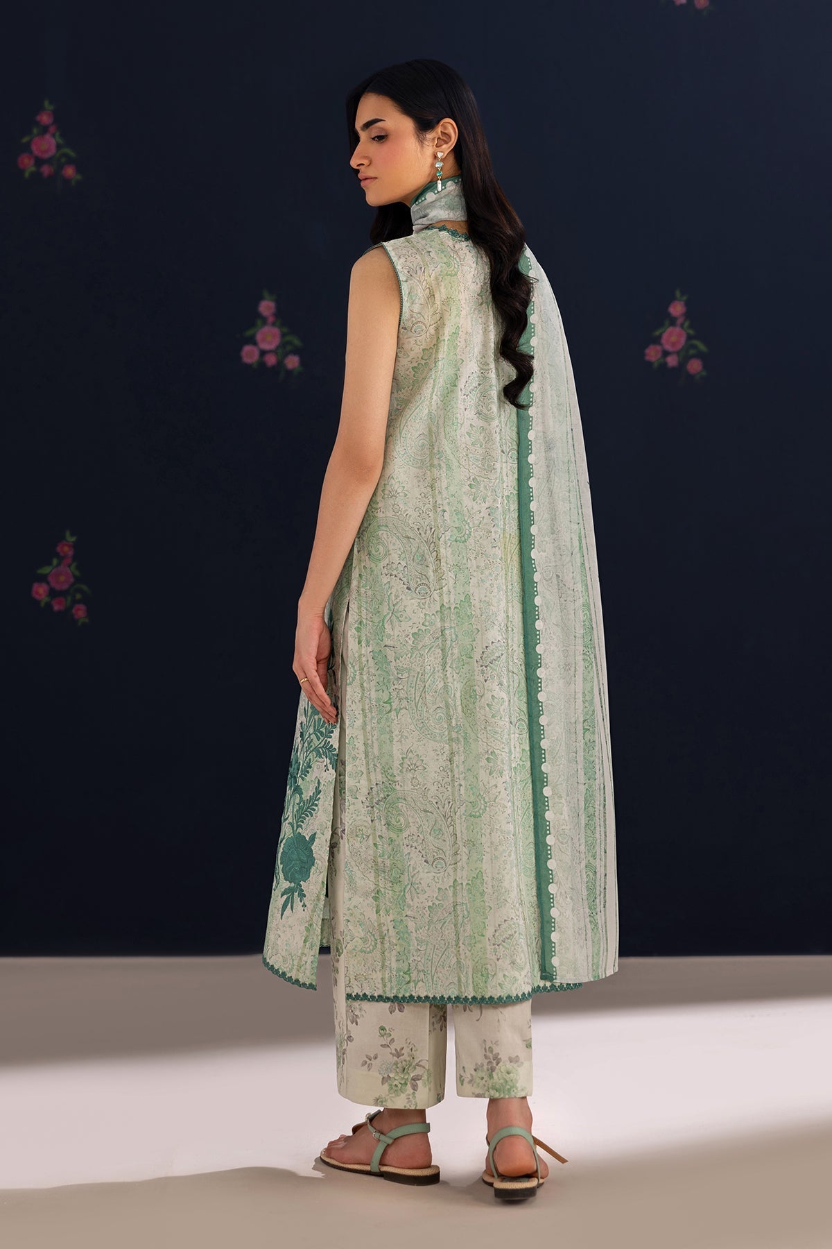 Baroque | Luxury Summer Pret | UF-4456 by Baroque - Designer Dress  - Type : Ladies Clothes - Available at Libayah - 100% Original 