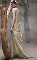 Threads and Motifs | Formal Dresses 25 | Organza Embroidered Jacket by Threads and Motifs - Designer Dress  - Type : Ladies Clothes - Available at Libayah - 100% Original 