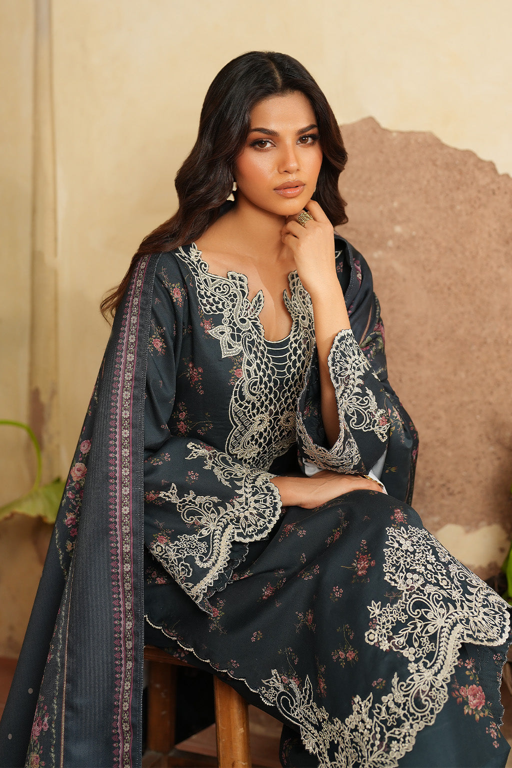 Iznik | Winter 25 | IPF-12 by Iznik - Designer Dress  - Type : Ladies Clothes - Available at Libayah - 100% Original 