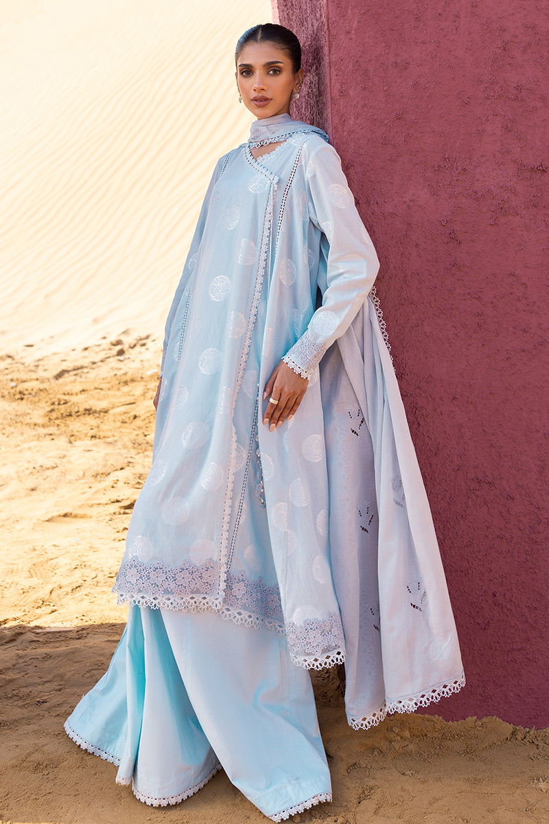 Cross Stitch | Eid Lawn 24 | CRYSTAL GLARE by Cross Stitch - Designer Dress - Type: Ladies Clothes - Available at Libayah - 100% Original